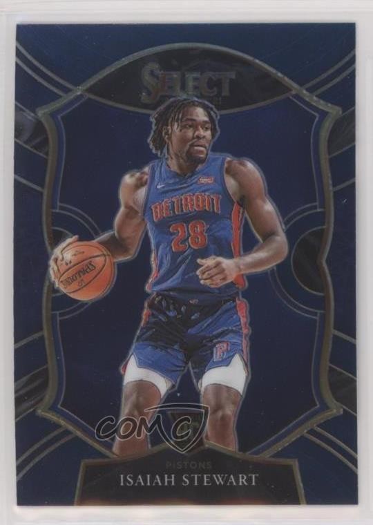 2020-21 Panini Select Concourse Retail Blue Isaiah Stewart #76 Rookie RC 09wc