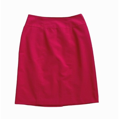 WORTHINGTON Womens Size 8 Red Back Zip Straight Pencil Career Business Skirt