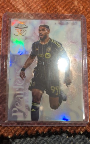 Denis Bouanga #P-14 2025 Topps Chrome MLS Pearlers card