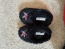 Full Tilt Slippers With Nautical Stars Women s Size Small