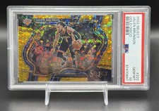 2022-23 Panini Select Court Side Gold Disco Prizm Jalen Brunson /10 #222 PSA 10