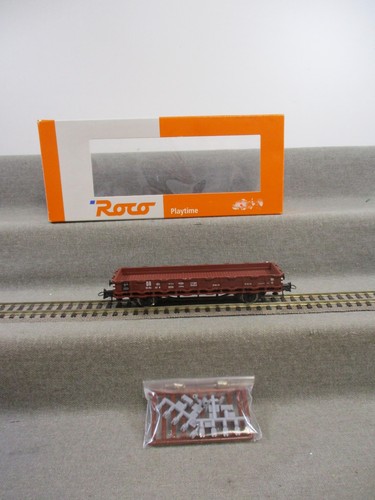 Roco Spur H0 56021 Rungenwagen 61-84-40 R der DR in OVP | Zustand: Gebraucht