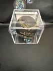 Juan Soto Signed BLACK BALL GOLD INK AUTO Baseball JSA Certification NY METS