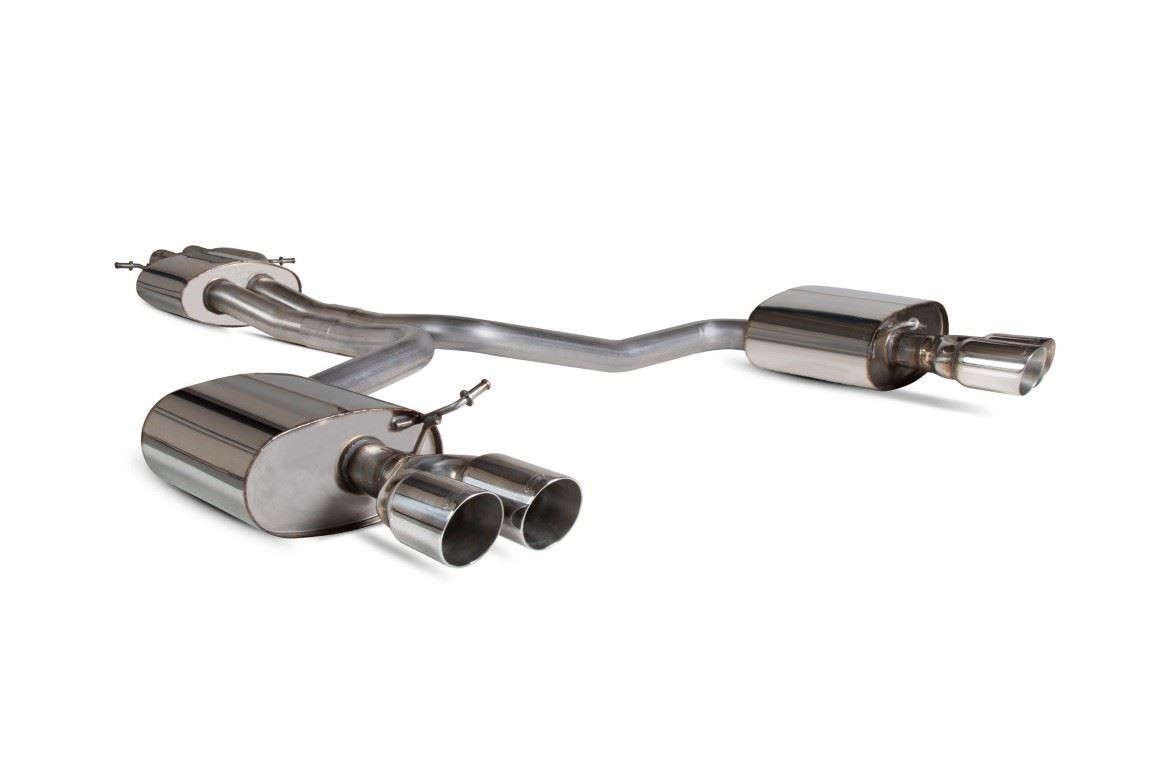 Scorpion Exhaust Res Half-Sys Daytona Audi S4 3.0 TFSI V6 Quattro Saloon 09-16