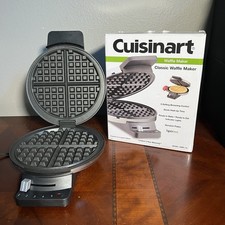 Gofrera redonda Cuisinart - WMR-CA - con caja - ligeramente usada