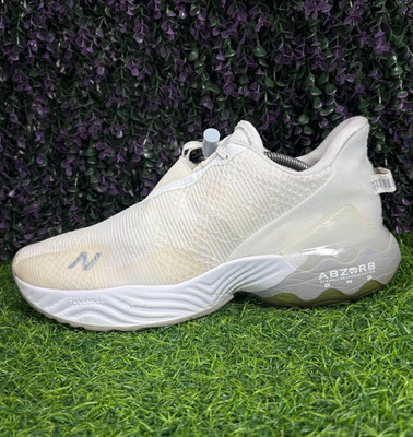 New Balance FuelCell Rebel TR Mens Size 11.5 White Silver Running Shoes Sneaker