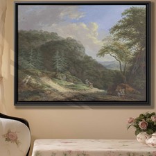Landscape Oil Painting Canvas Print Rural Countryside Country Artwork Decor