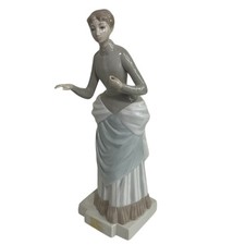 Nao by Lladro Figurine 10-1/2” Lady Spain - Missing Umbrella