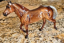 Breyer GLOSSY Latigo Dun It. SUPER RARE 157 Made. NO RESERVE! FREE SHIPPING!