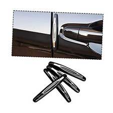 4PCS Car Door Edge Guards Protector, Vehicle Side Door Self Adhesive Black