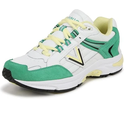 Zapatilla deportiva para mujer Vionic 23 Walk 2.0 blanca/verde, gamuza (J0683L4102) - Imagen 1 de 4