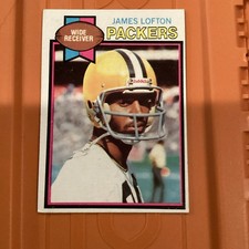 Topps 1979 James Lofton #310 Green Bay Packers Rookie Football Base Set Card