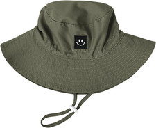 Baby Toddler Sun Hat,Kids Summer UPF 50 Foldable Beach Bucket Hat for Boys Girl