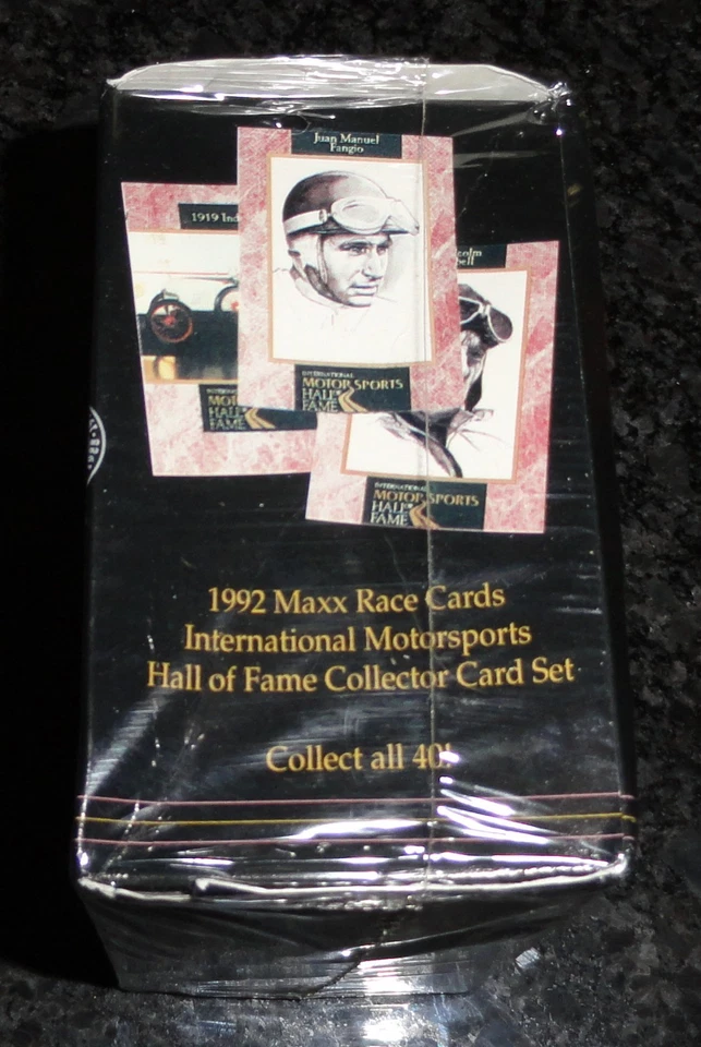 1992 Maxx Race Cards International Motorsports Hall of Fame Box 45 Random Packs - Image 2 of 4