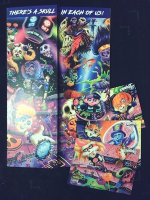 Craniacs Serie 3 P7, P8 & P9 Karten Set