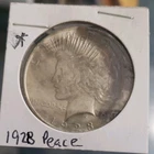 1928 Peace Dollar $1 US Silver Coin