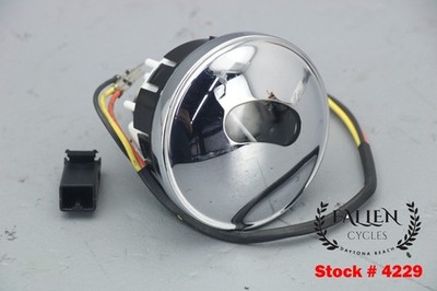 2015 Harley Dyna Switchback Fuel Gas Gauge 75241-08 CHROME VIDEO #4229