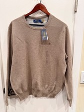 Polo Ralph Lauren Men's XL crewneck sweater in Beige sz Large - NWT