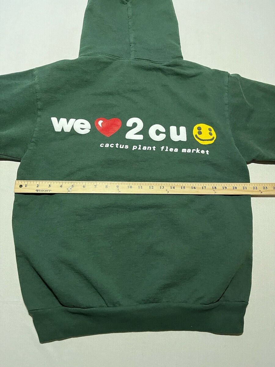 Cactus Plant Flea Market CPFM X McDonalds Green Hoodie Size Cactus Plant Flea Market CPFM X McDonalds Green Hoodie Size