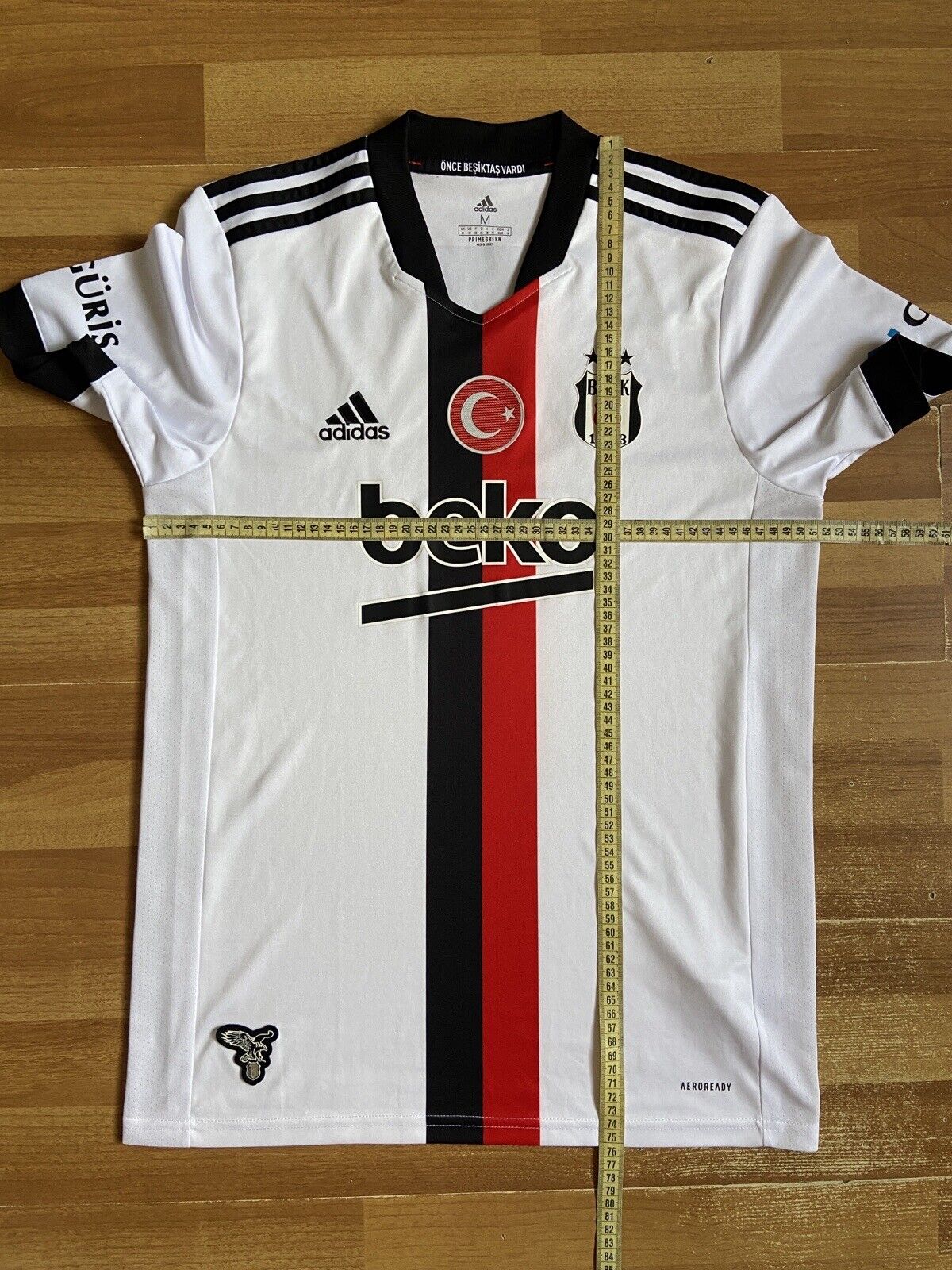 Besiktas 2021/22 home match issue soccer jersey trikot camiseta maillot