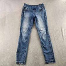 Jag Jeans Women's Size 6 Blue Mid Wash Pull On Stretch Comfortable Soft 