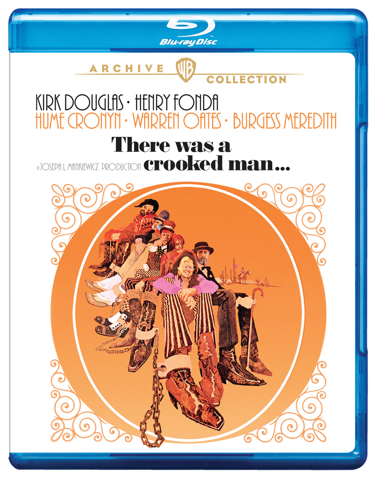 There Was a Crooked Man (Blu-ray) Burgess Meredith Victor French Bert Freed