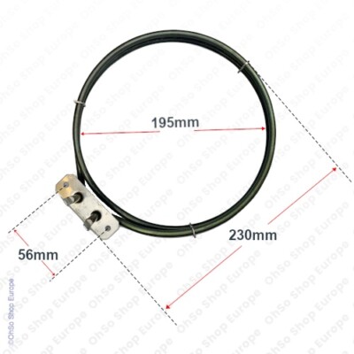 Elemento Per Zanussi Ventola Forno Fornello Elettrico - Foto 12