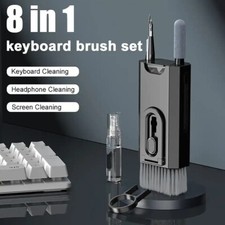 8-in-1 Cleaner Kit for Laptop Screen Computer Keyboard iPhone Airpods Portable