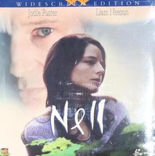 New NELL LASERDISC 90s Jodie Foster Liam Neeson Drama Widescreen 1995 SEALED LD