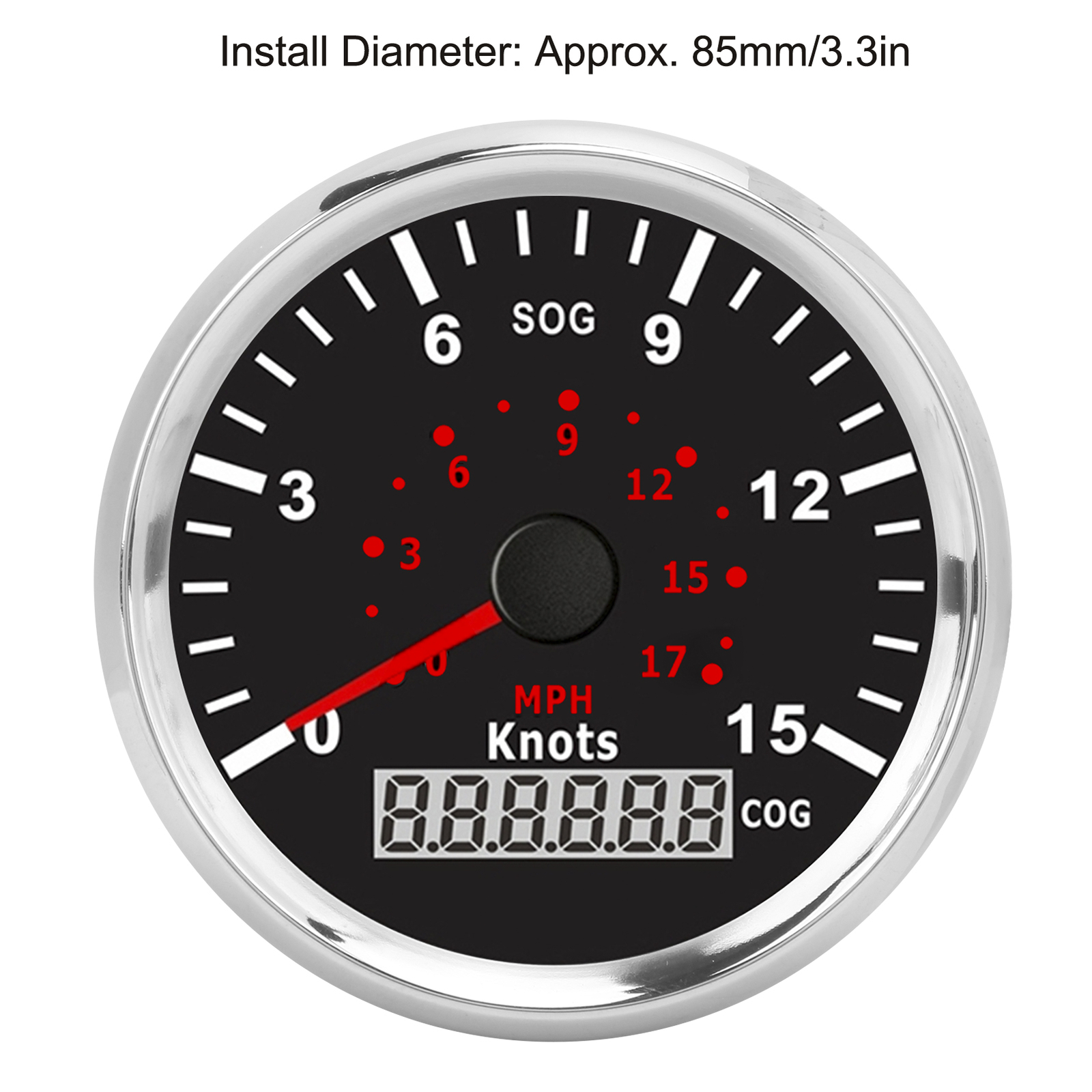 Gps Speedometer Motorcycle ELING 2Inches GPS Speedometer Speedo