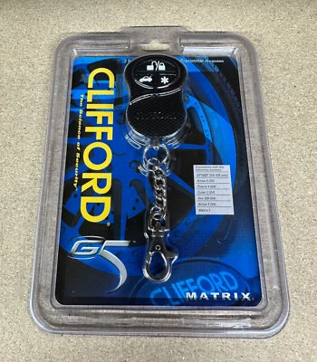 Clifford 904065 G5 Alarma Coche 3 Botones Mando a Distancia Dirigido Original Carbono