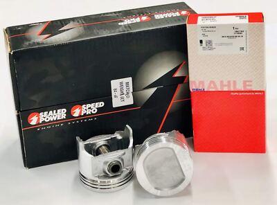 SEALED POWER Pistons/6+MOLY Rings for AMC Jeep Wrangler 4.2L 258 1979-1990 040
