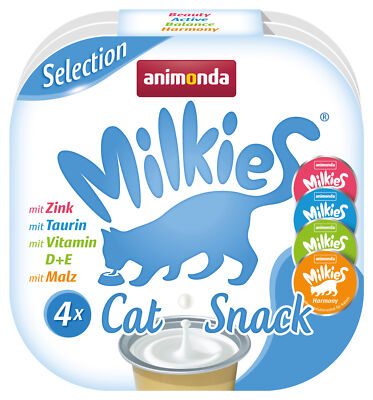 animonda Milkies Adult Selection 60 x 15 g Katzenfutter Katzensnack