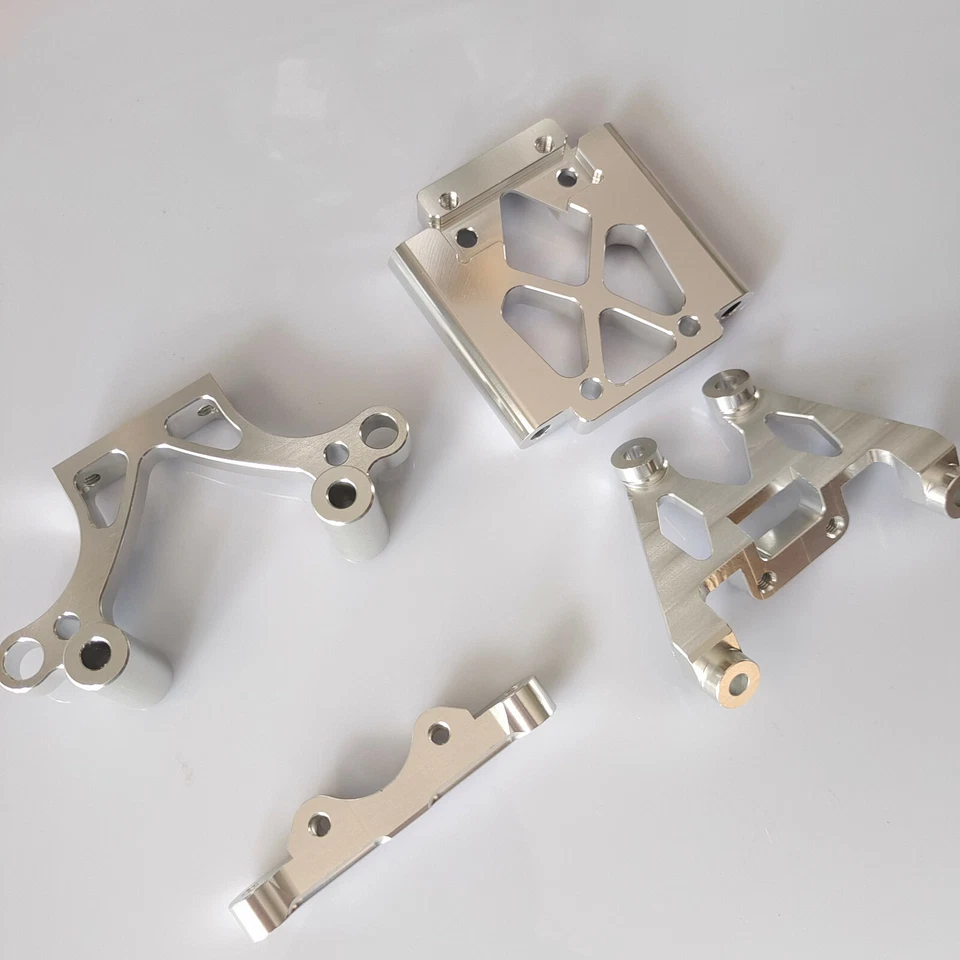 Alloy Front Bulkhead Front Bulk Set for 95010 Baja 5b Rovan HPI KM 1/5 rc car - Image 4 of 4