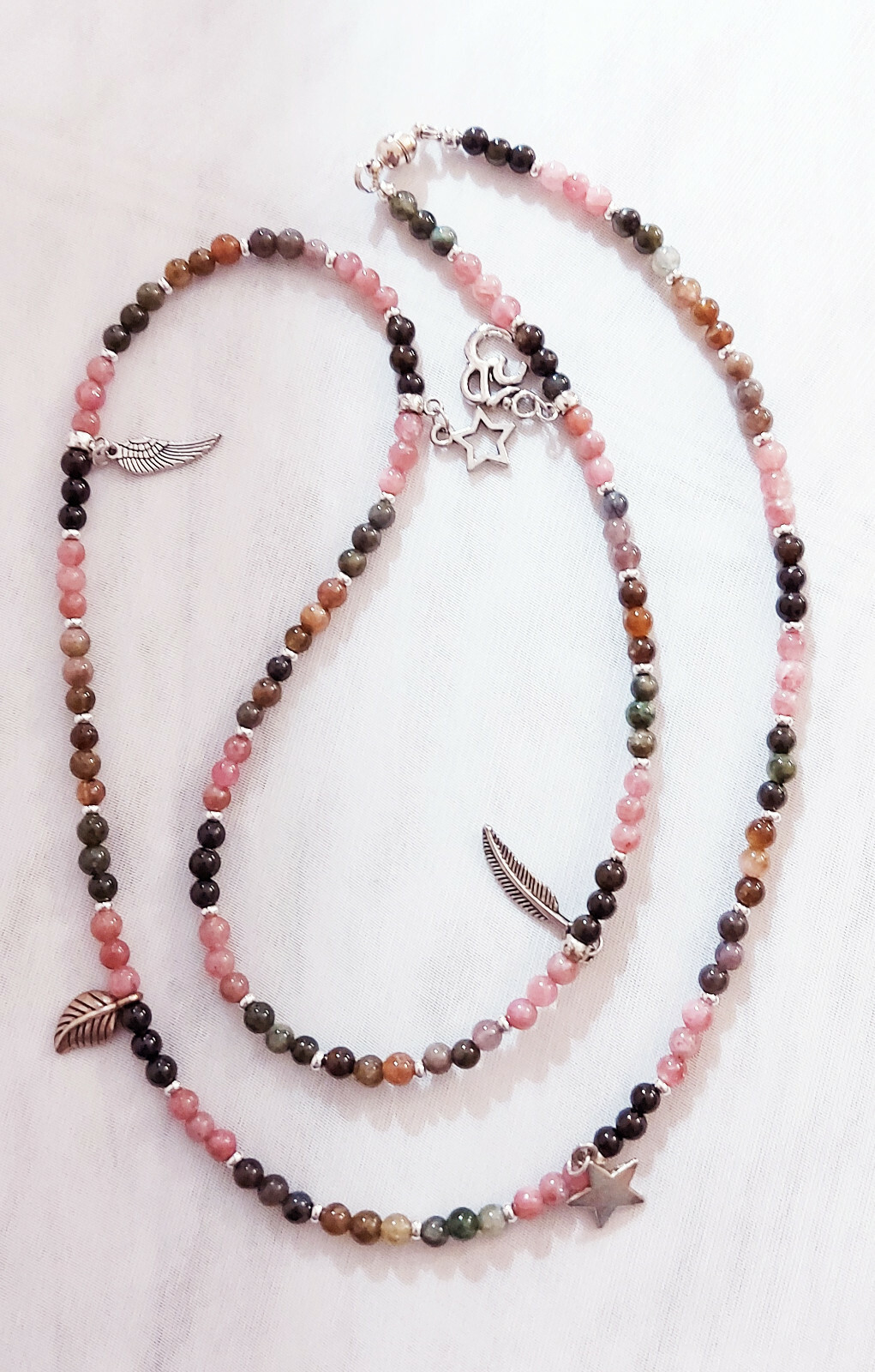 Collier en tourmaline naturelle véritable, un bijou de luxe modulable
