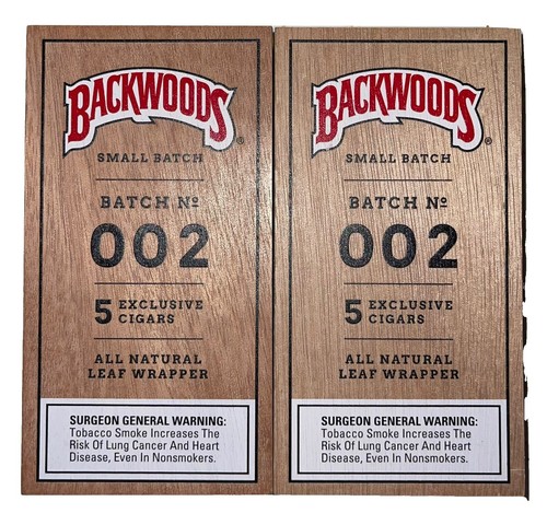 Backwoods Small Batch No. 002 LIMITED EDITION Collectible (EMPTY BOX)