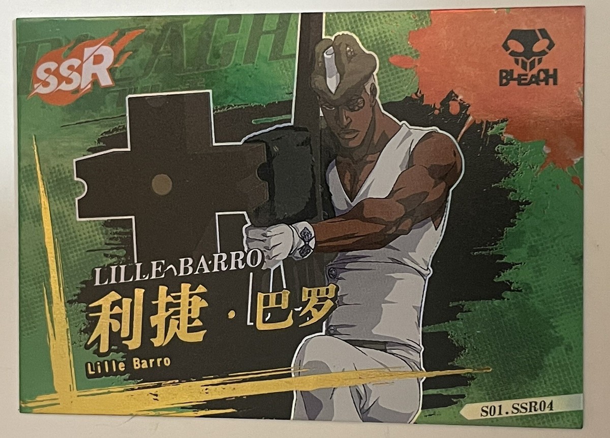 Lille Barro SSR S01-SSR04 Bleach Anime CCG TCG Card | eBay