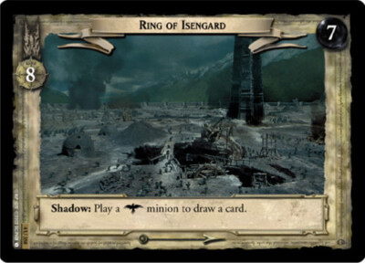 4x  Ring of Isengard - 4U358 Ungraded The Two Towers