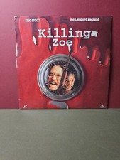 Killing Zoe Laserdisc, 1995 Eric Stoltz, Jean-Hugues Anglade