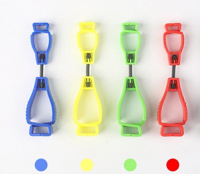 5pcs Handschuh Clip Halter Aufhänger Wache Arbeit Arbeit Klammer Grabber Catcher