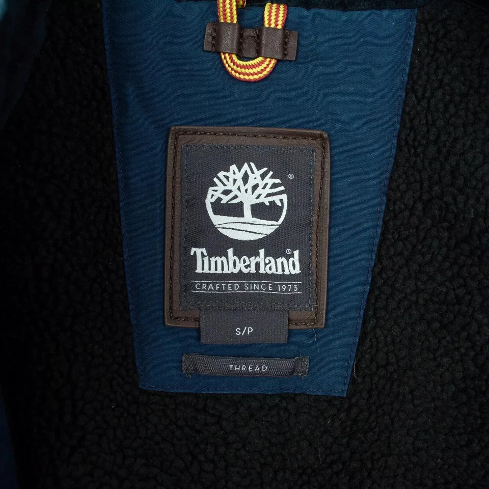Timberland Mujeres S Chaqueta Pana Acolchado Abrigo Cremallera Chaleco Rompevientos Top Foto 4 de 4