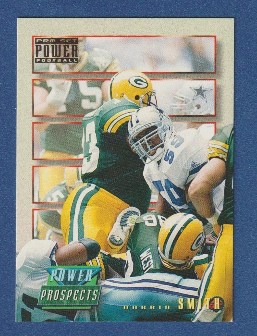 DARRIN SMITH 1993 Pro Set Power Update Gold RC #PP34 Dallas Cowboys Rookie Card^