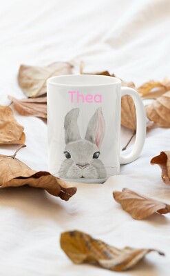 personalisierte Tasse, Ostern, Hase, Hase, Schokolade,