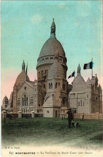 Carte Postale Ancienne – Paris 18e – Montmartre – Tour Du Télégraphe – Original
