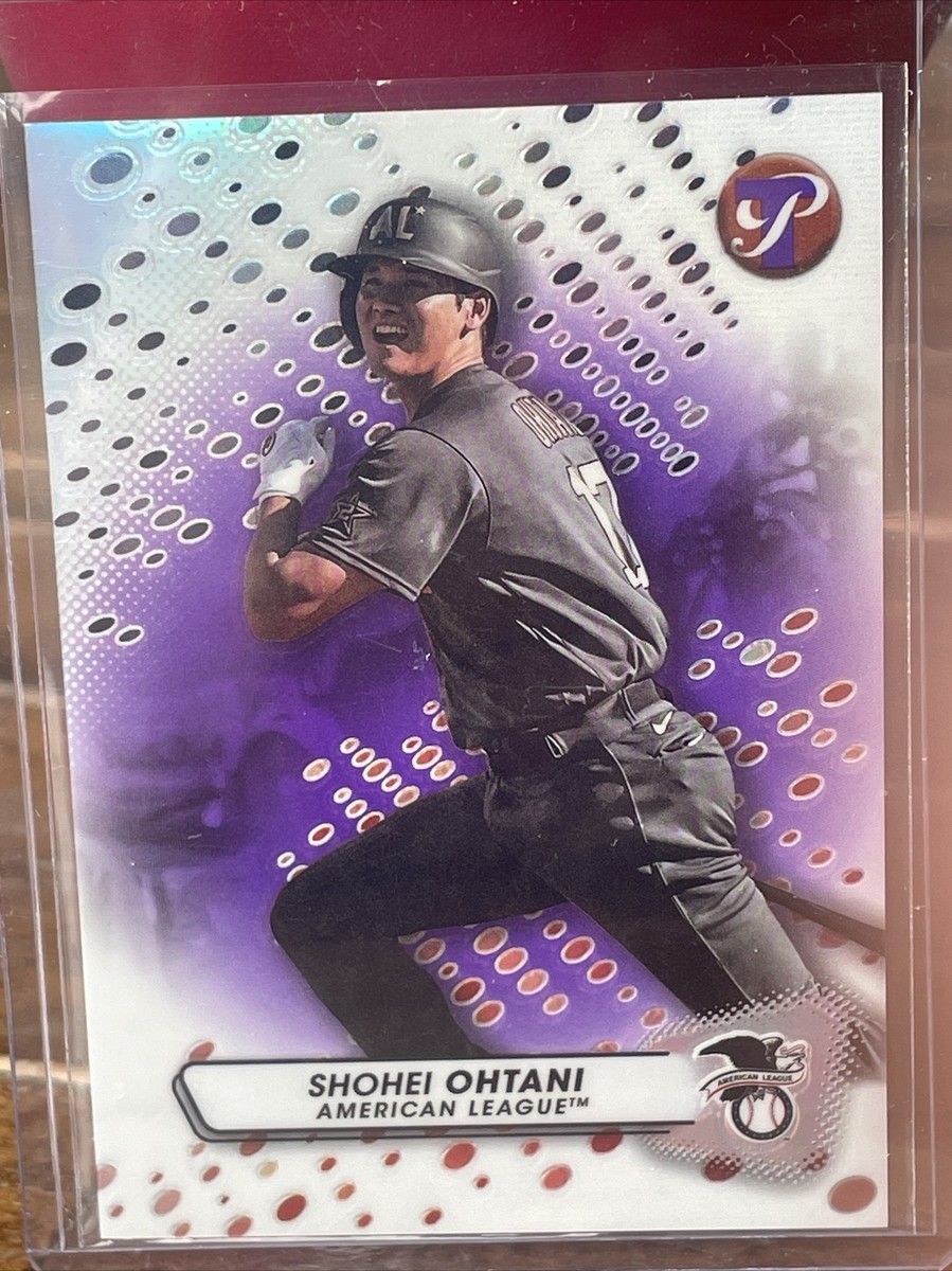 大谷翔平 Topps Pristine Borders 2023 Topps Pristine - Purple Refractor 🔥Shohei Ohtani🔥 /99 | eBay