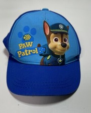 Paw Patrol Chase Kids Hat Baseball Cap Blue Elastic Band Nickelodeon
