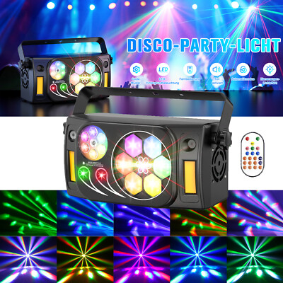 RGBW Strobe Beam Laser Projektor Bühnenlicht DMX DJ Disco Lichteffekt Halloween