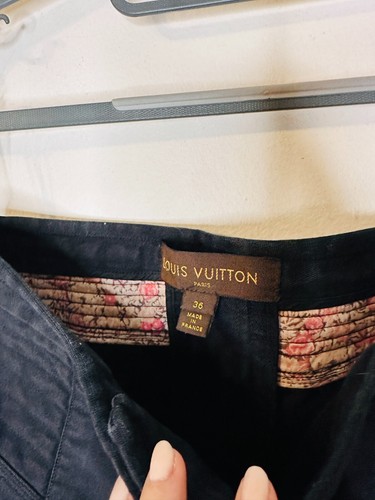 Black Louis Vuitton Pants Size 36 - Picture 3 of 5