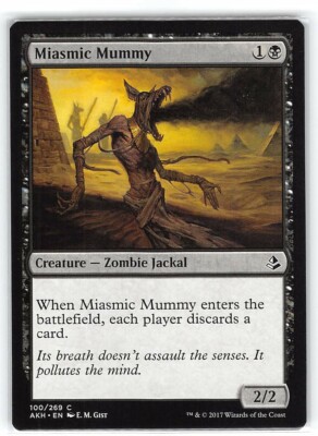 Miasmic Mummy *Common* Magic MtG x1 Amonkhet SP