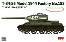 RYEFIELD MODEL RFM RM-5083 1/35 T-34/85 Model 1944 Factory No.183